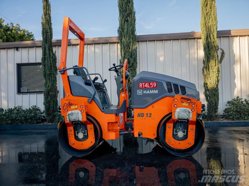 Hamm HD 12 Valjci sa dvojnim bubnjem