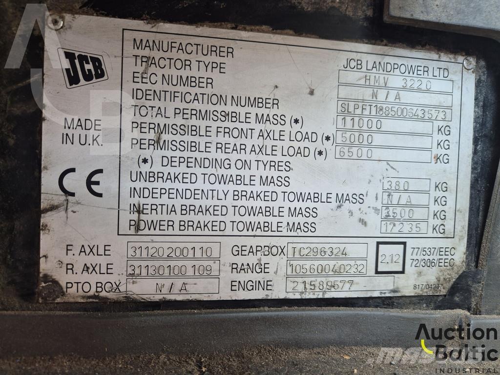 JCB Fastrac 3220 Traktori