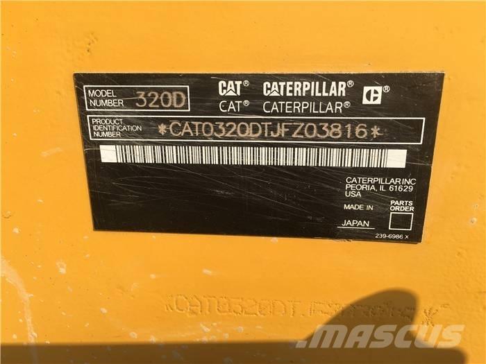 CAT 320 D Bageri gusjeničari