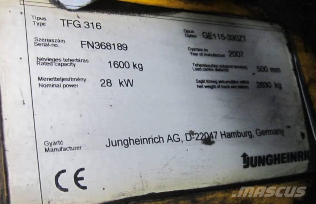 Jungheinrich TFG 316 Plinski viličari
