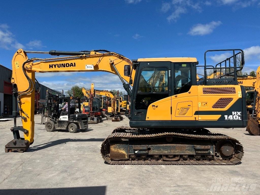 Hyundai HX140L Bageri gusjeničari