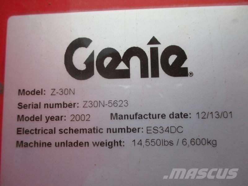 Genie Z 30 Zglobne podizne platforme