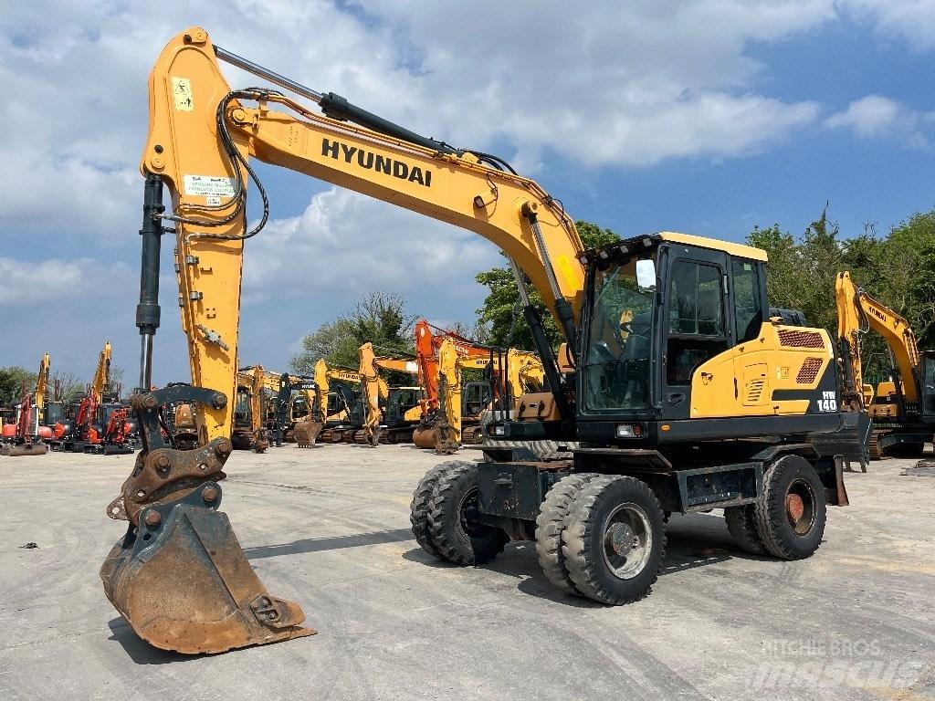 Hyundai HW140 Bageri na kotačima