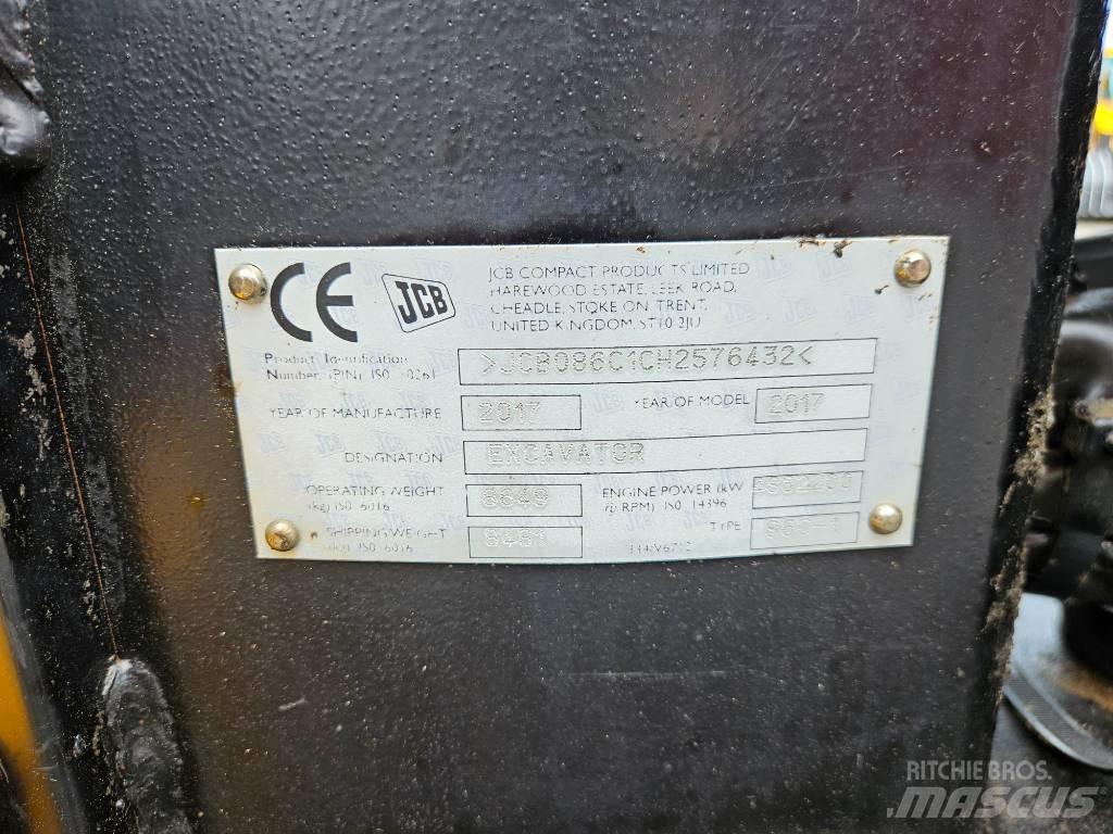 JCB 86 C-1 eco Midi bageri 7t – 12t