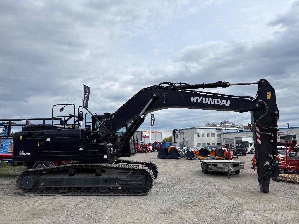 Hyundai HX300A L Bageri gusjeničari