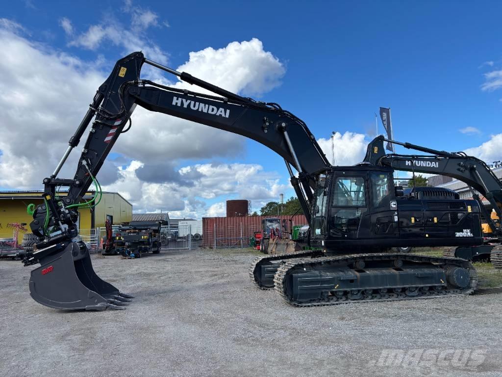 Hyundai HX300A L Bageri gusjeničari