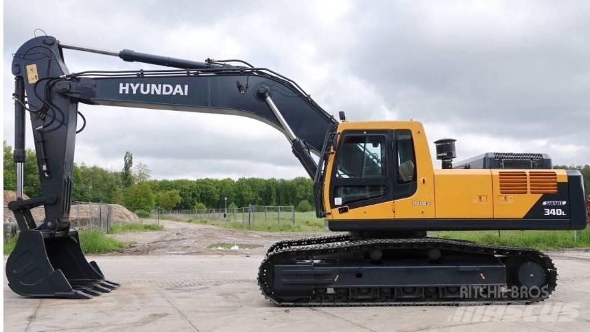 Hyundai 340 Bageri gusjeničari
