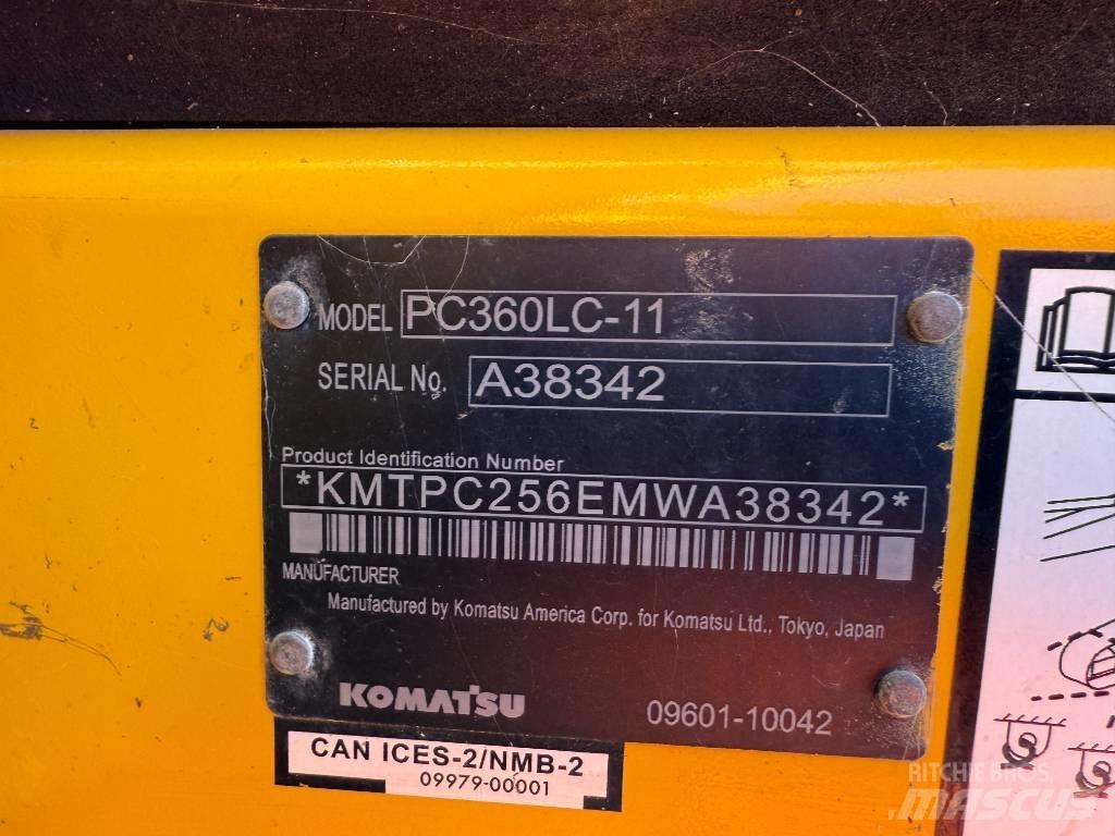 Komatsu PC360LC-11 Bageri gusjeničari