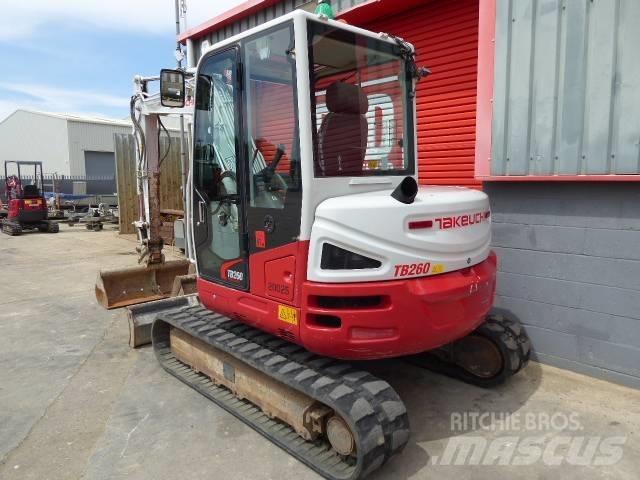 Takeuchi TB 260 Mini bageri <7t