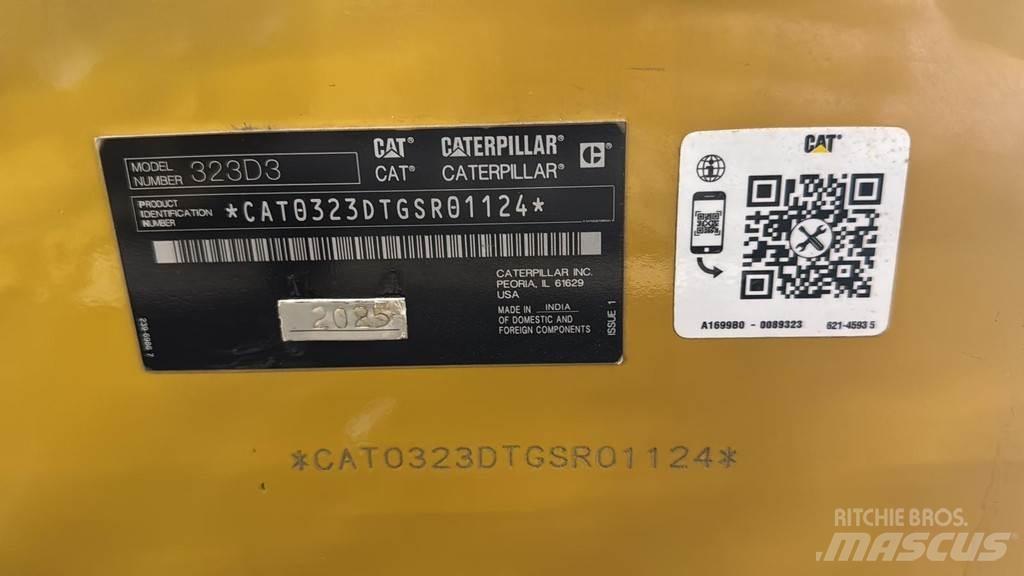 CAT 323D3 Specijalni kopači
