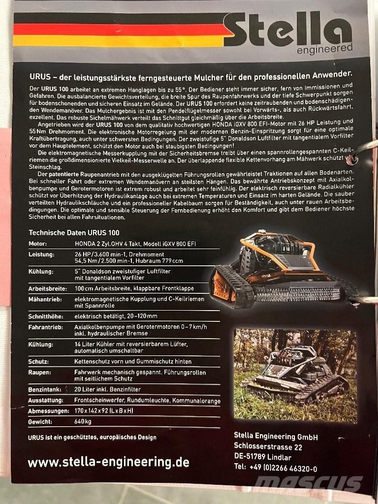  Stella URUS 100 Robotske kosilice