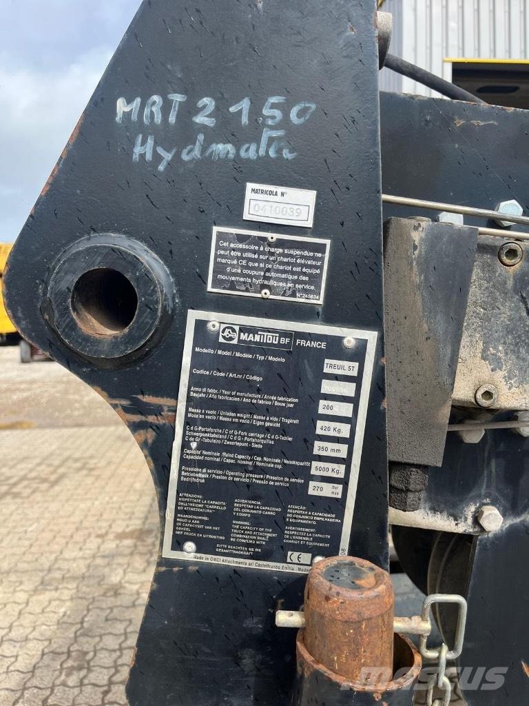 Manitou / Winch 5t Teleskopski viličari