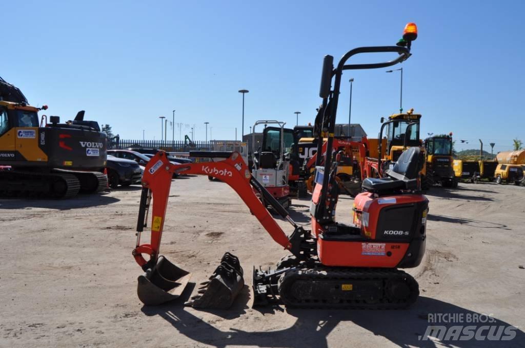 Kubota K 008-5 Mini bageri <7t
