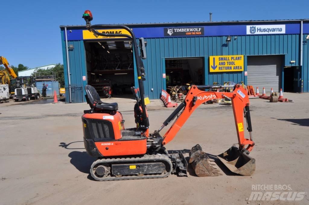 Kubota K 008-5 Mini bageri <7t