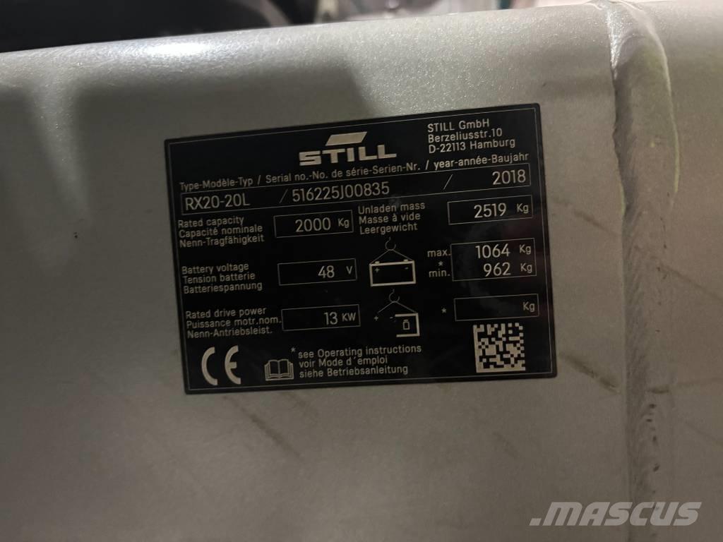 Still RX 20-20 L Električni viličari