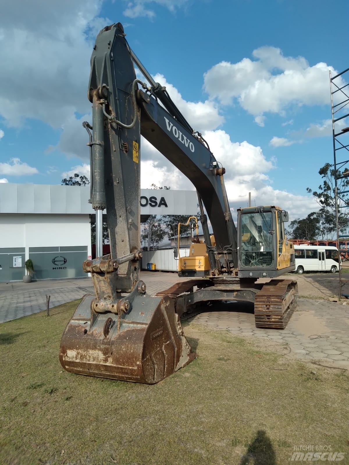 Volvo EC 250 D L Bageri gusjeničari