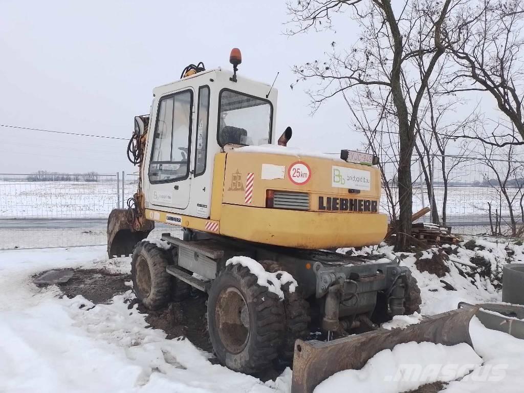 Liebherr A 308 Bageri na kotačima