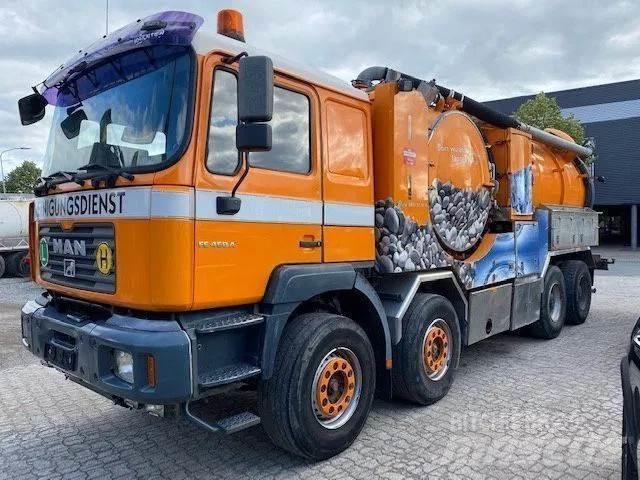 MAN 41.464 8x4 Kombiji / vakuumski kamioni