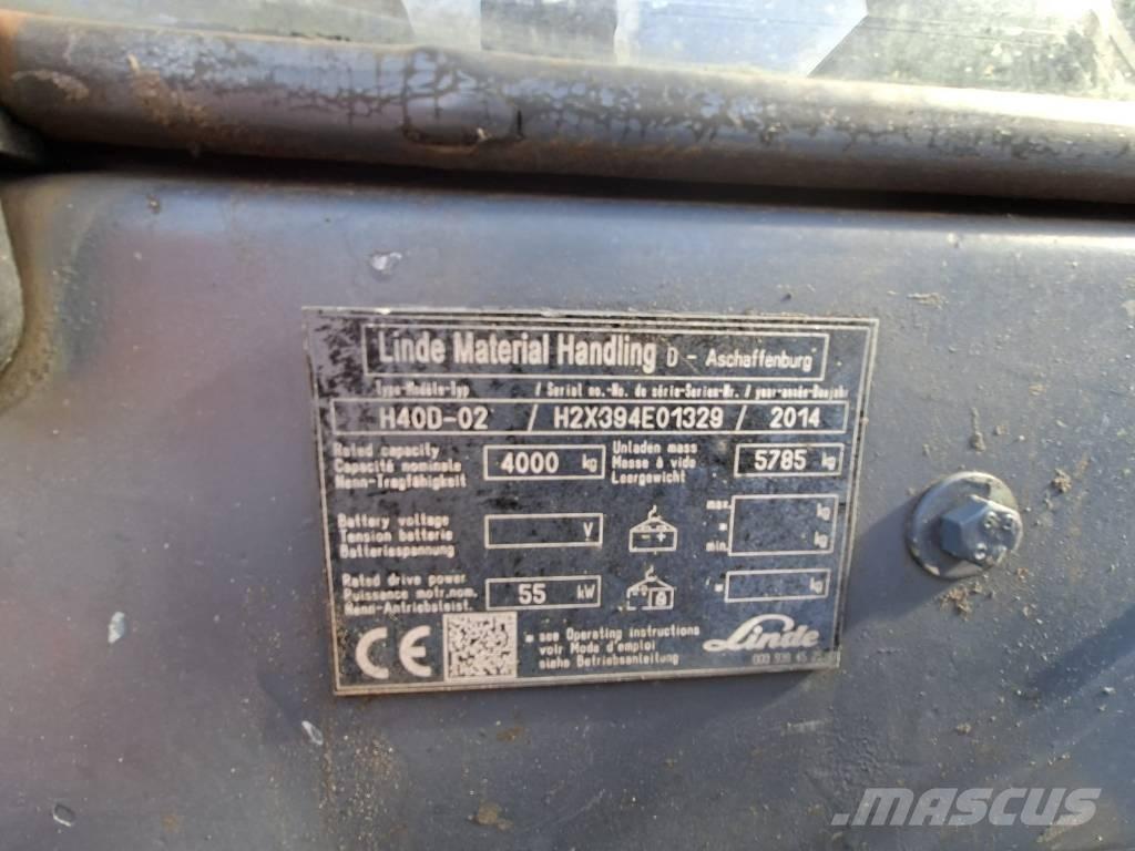 Linde H40D-02 Dizelski viličari