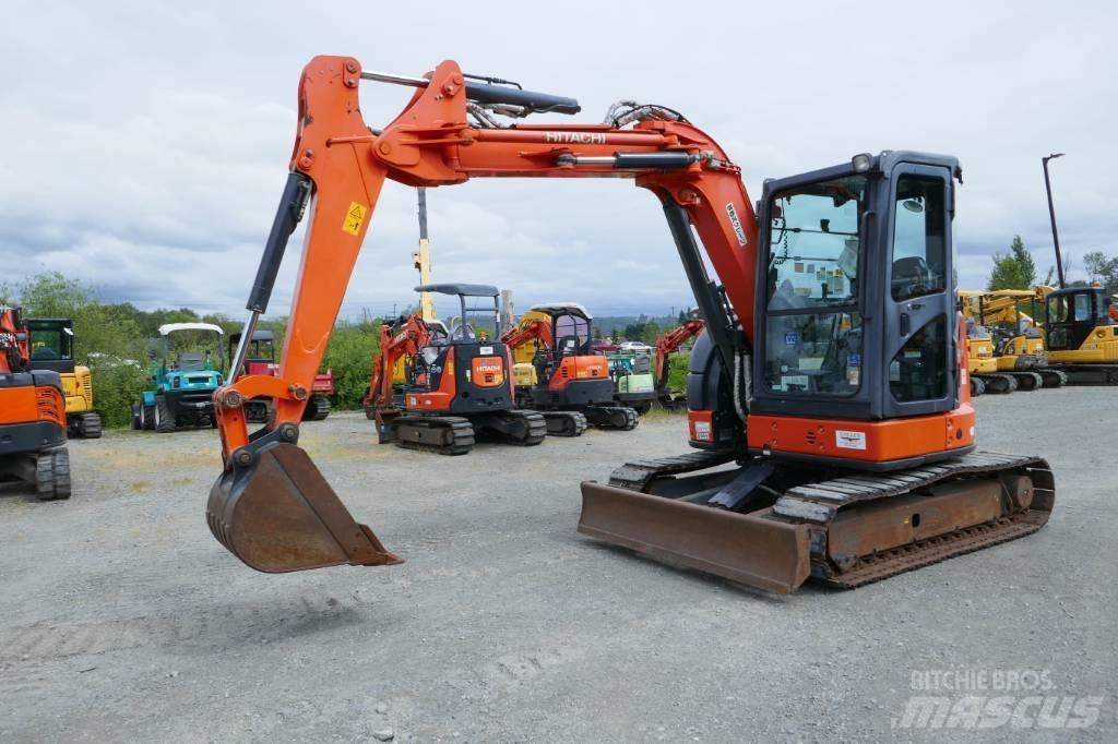 Hitachi ZX55UR-5B Mini bageri <7t