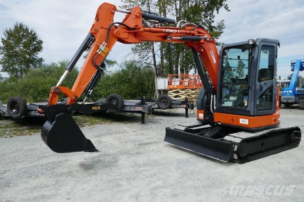 Hitachi ZX55UR-5B Mini bageri <7t