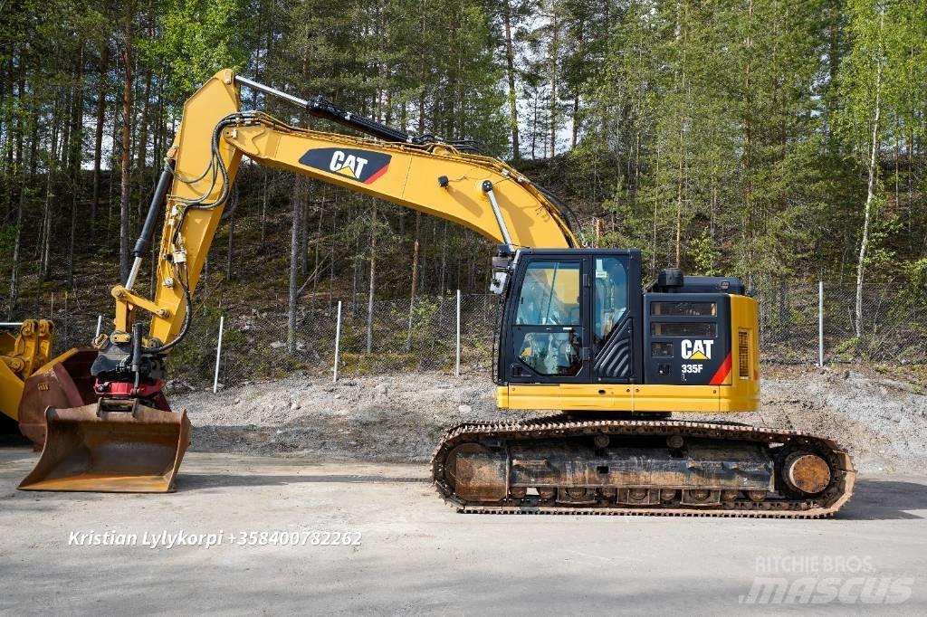 CAT 335 F L CR Bageri gusjeničari