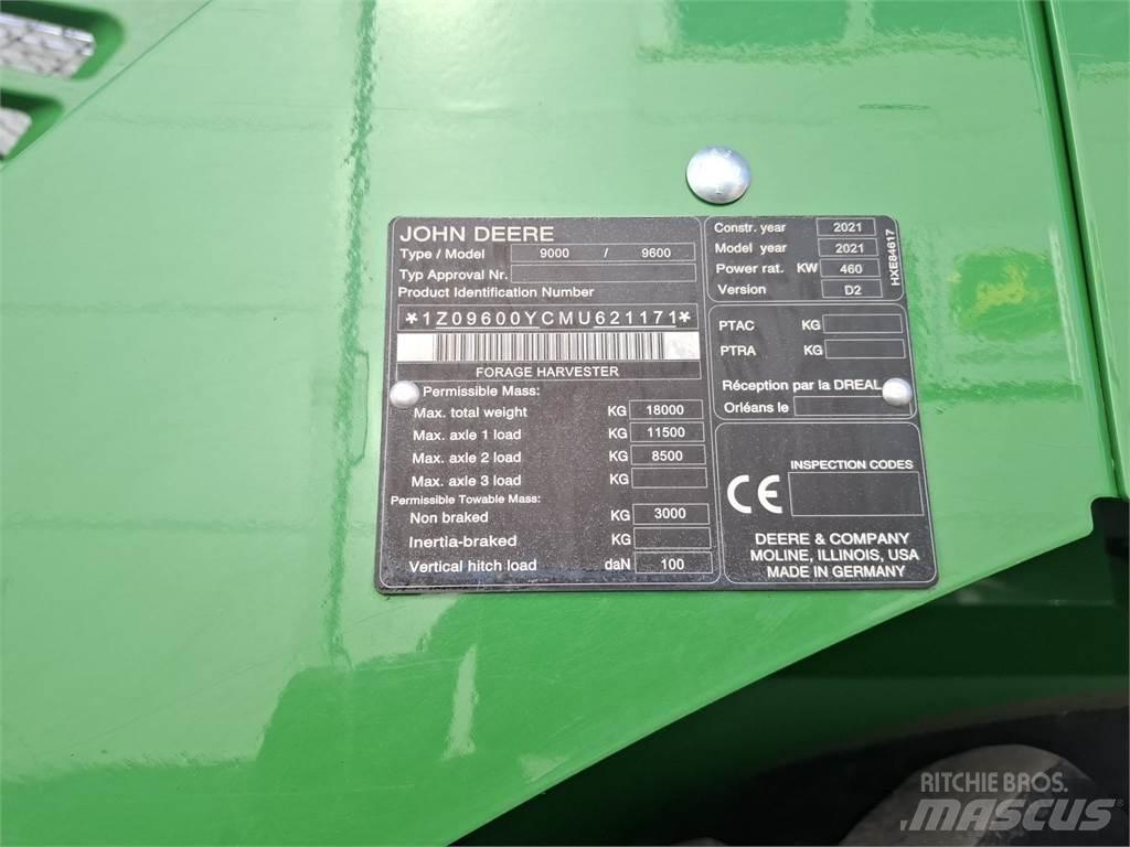 John Deere 9600 Strojevi za krmu na vlastiti pogon