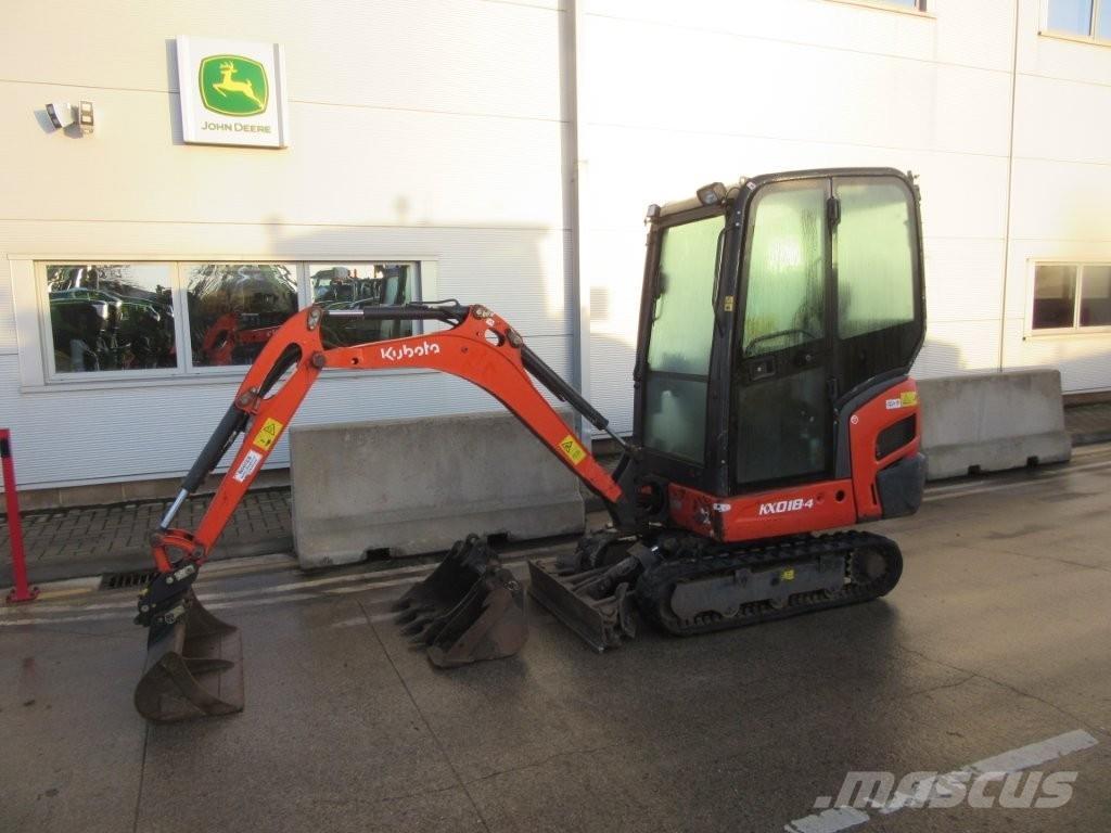 Kubota KX018-4 Bageri gusjeničari