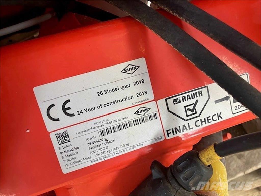 Kuhn Axis 30.2D Prskalice gnojiva