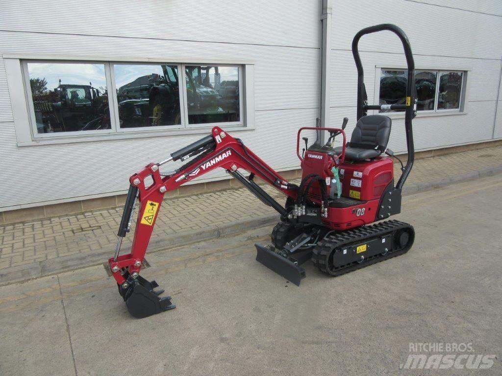 Yanmar SV08 Bageri gusjeničari