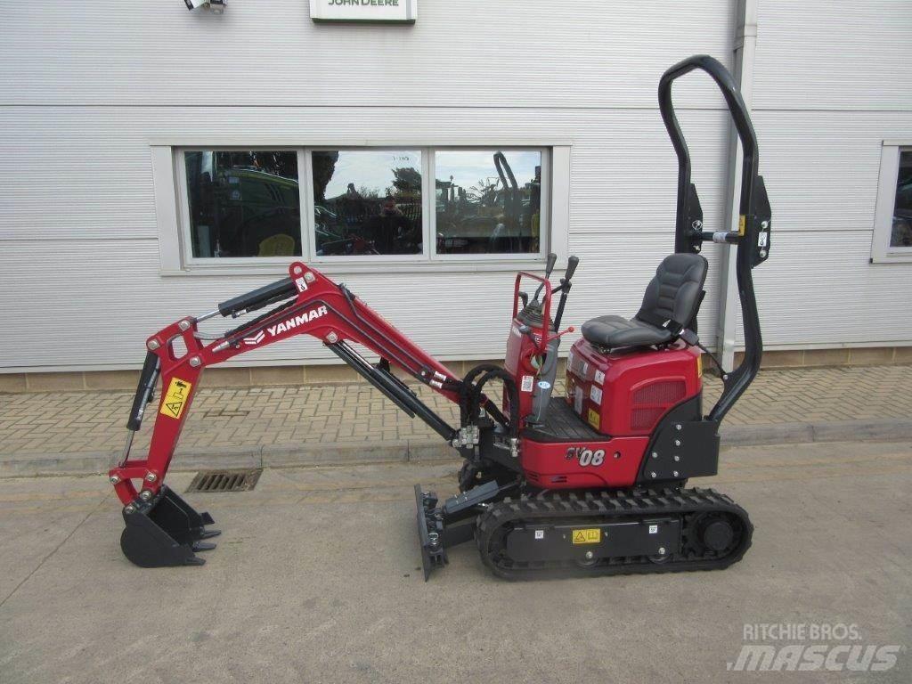 Yanmar SV08 Bageri gusjeničari