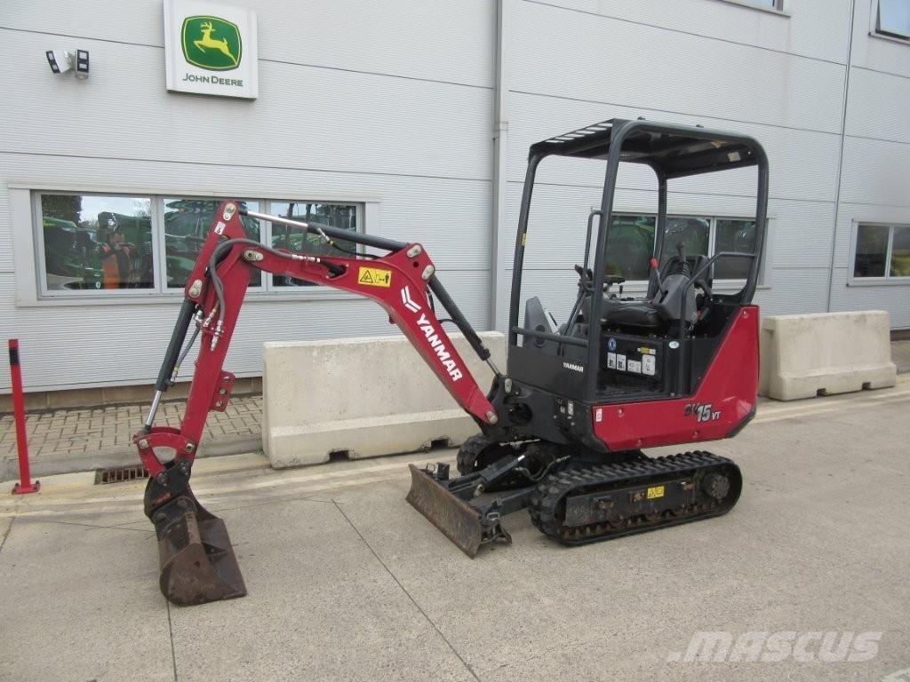 Yanmar SV15VT Bageri gusjeničari