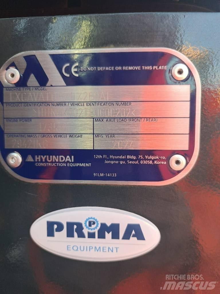 Hyundai HX260AL Bageri gusjeničari