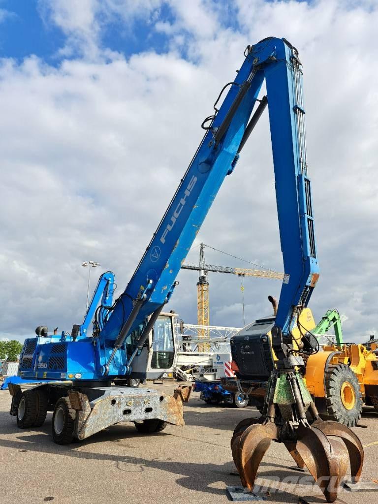 Fuchs MHL350E + Polyp Bageri za manipuliranje materijalom / otpadom