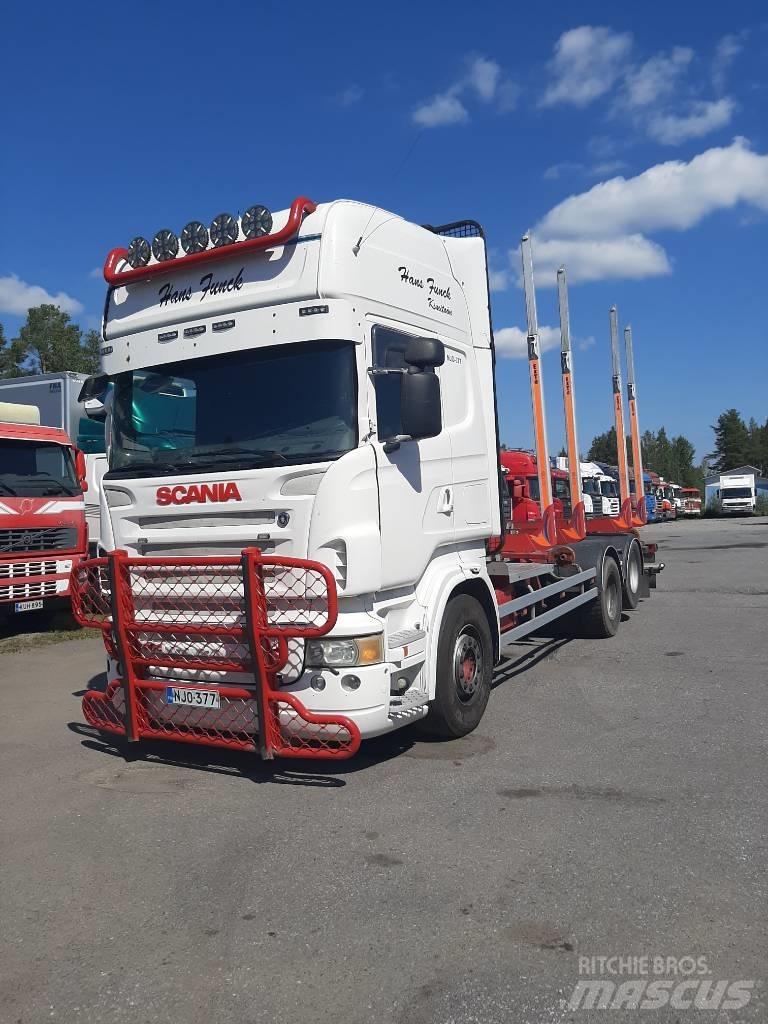 Scania R 560 Kamioni za drva