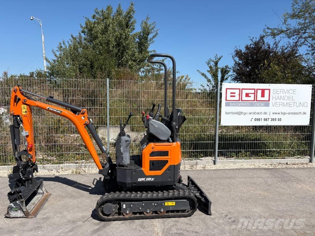 Develon DX 10 Z-7 Mini bageri <7t