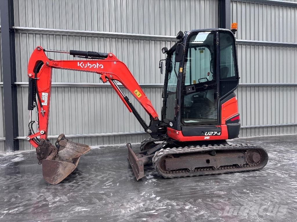 Kubota U 27-4 Mini bageri <7t