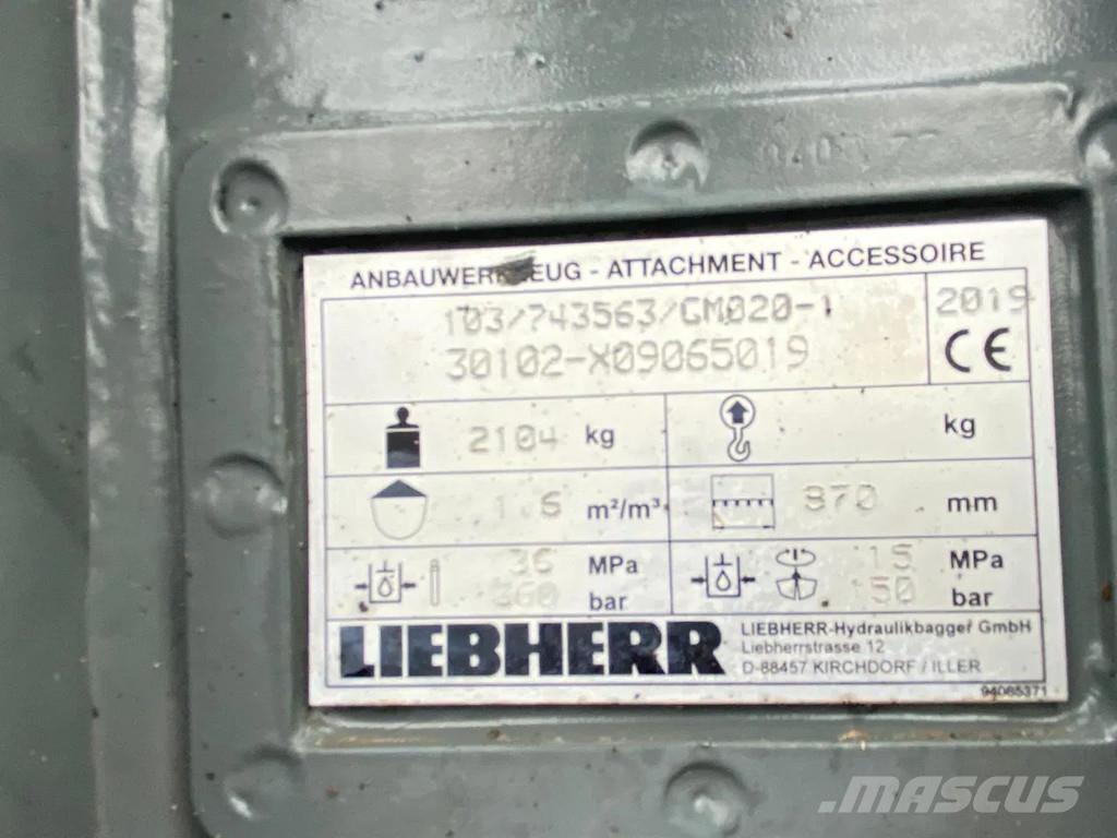 Liebherr GM020- 1 Grabilice