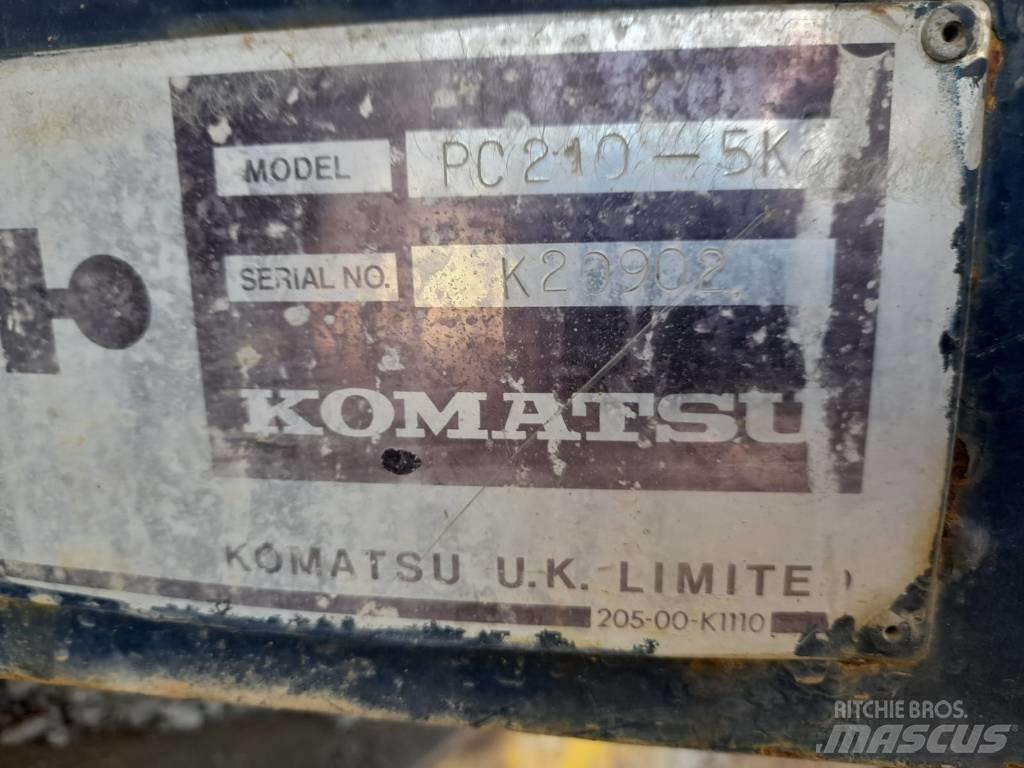 Komatsu PC 210-5 Bageri gusjeničari