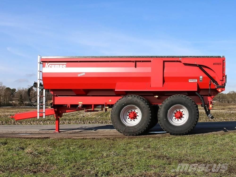 Krampe SK 600 Kiperi prikolice