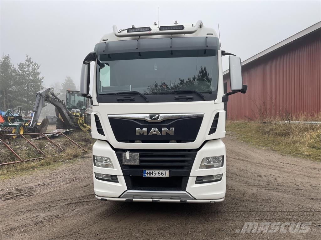 MAN TGX 35.580 Rol kiper kamioni s kukama za dizanje