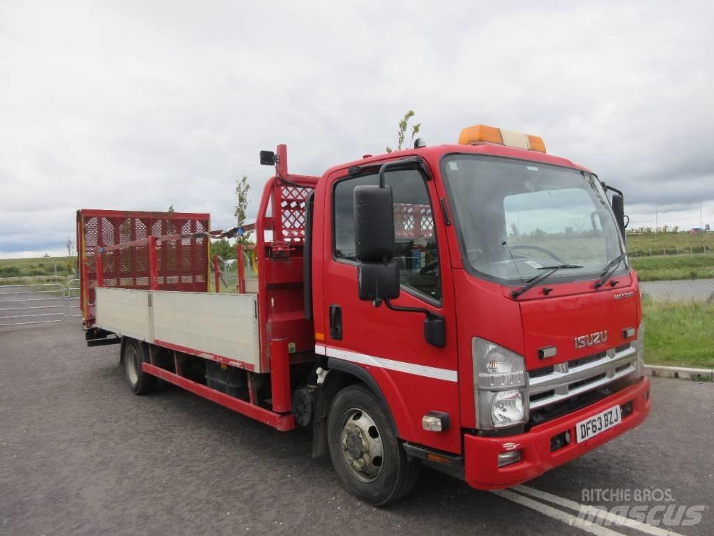 Isuzu N 75.190 Kamioni s ravnim pločom / vitlom