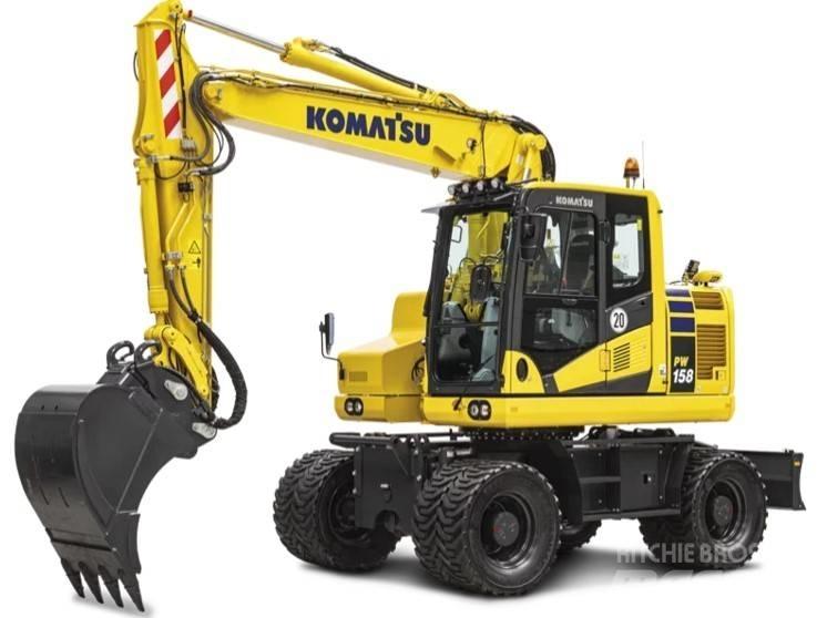 Komatsu PW158-11E0 Bageri na kotačima