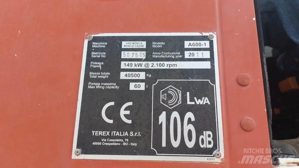 Terex A600 Autokran dizalice