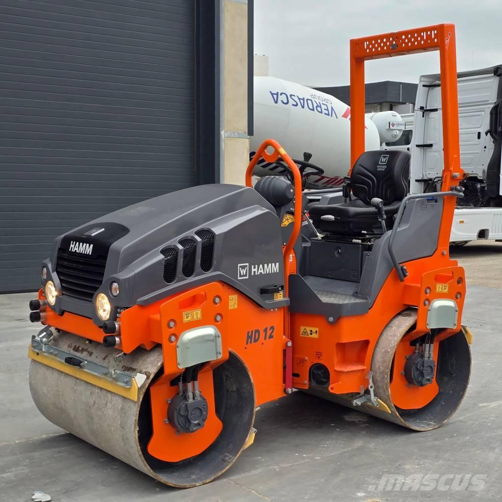 Hamm HD 12 VV Valjci sa dvojnim bubnjem