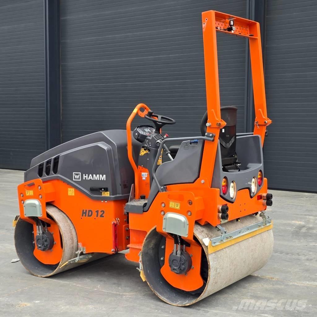 Hamm HD 12 VV Valjci sa dvojnim bubnjem