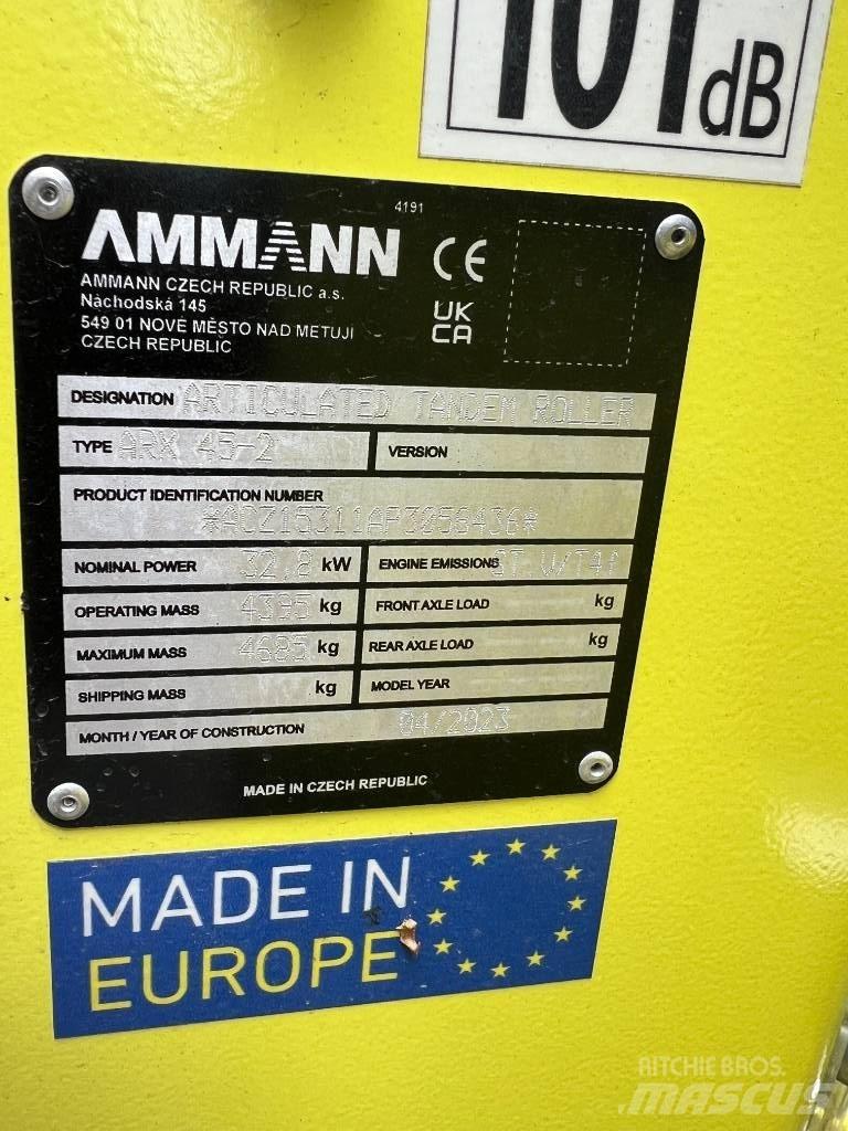 Ammann ARX 45-2 Valjci sa dvojnim bubnjem