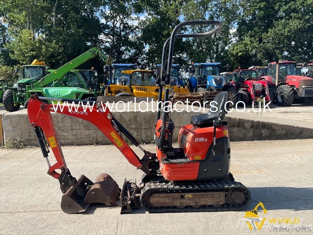 Kubota U 10-3 Mini bageri <7t