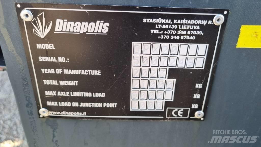 Dinapolis DPX20 Prikolice za zrno