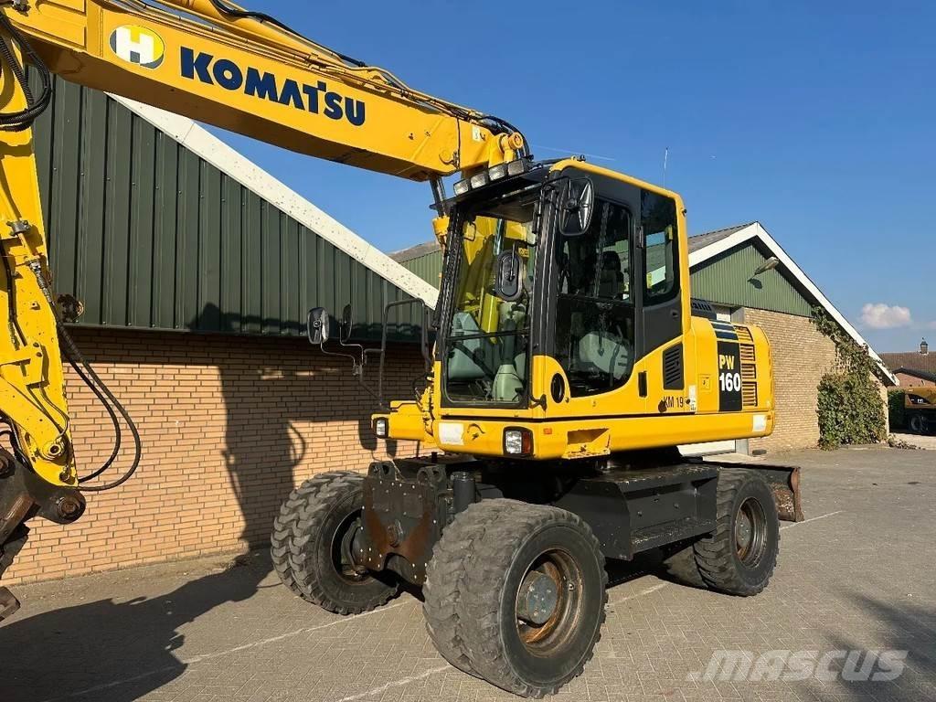 Komatsu PW160-8 Bageri na kotačima